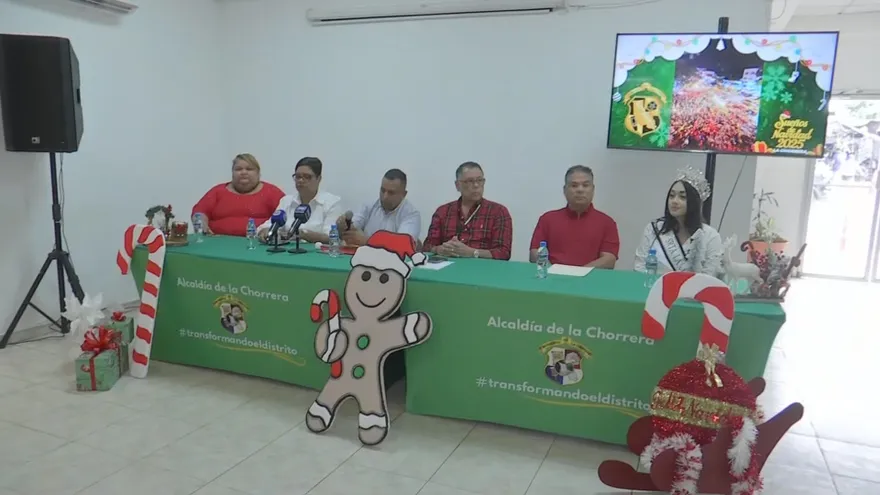 Actividades navideñas en La Chorrera