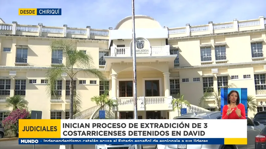 Extraditan a tres costarricenses que fueron aprehendidos en Chiriquí