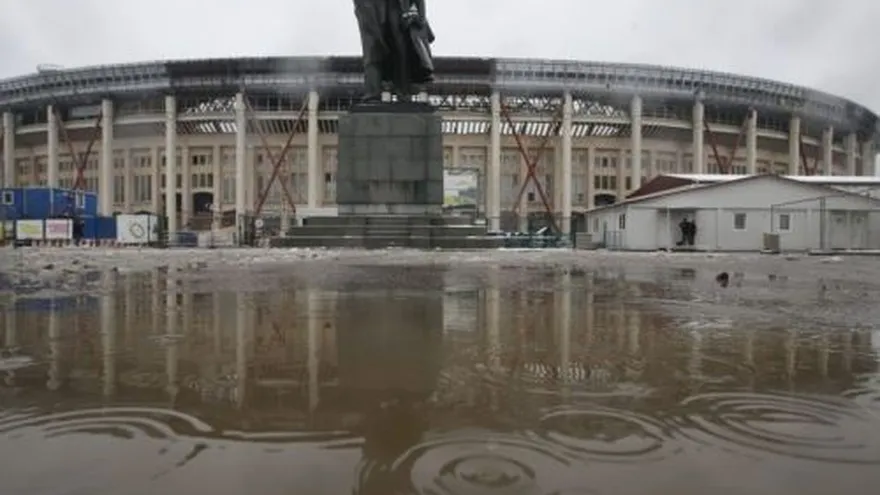 FIFA inspecciona el Luzhnikí, sede de la final del Mundial 2018