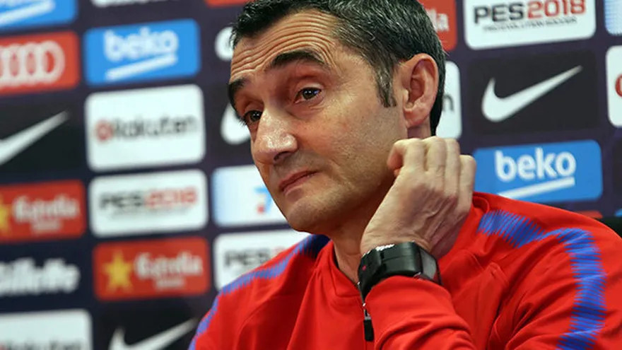 Valverde quiere cuidar a Messi por su "pequeña molestia"