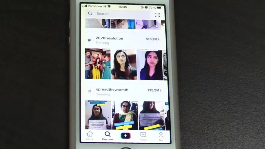 La red social TikTok arrasa en India