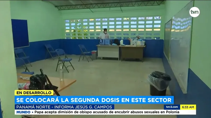 Jornada de segunda dosis en Panamá Norte