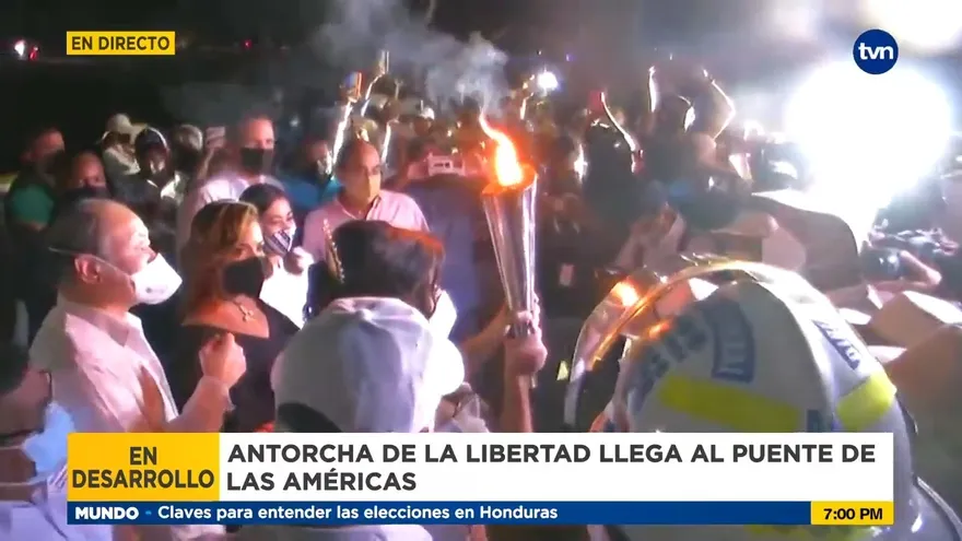 Antorcha de la Libertad llega a la capital