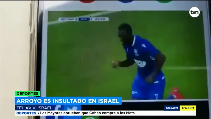 Abdiel Arroyo es víctima de insulto racista por parte de narrador de televisión en Israel