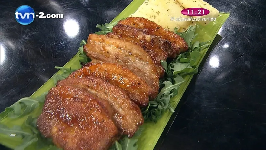 Receta - Costillita de cerdo con glaciado asiático