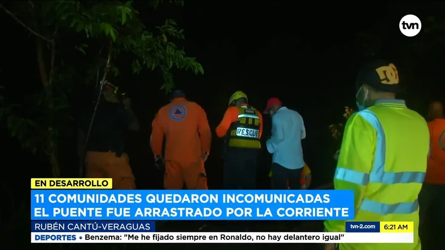 Varias comunidades incomunicadas en Veraguas