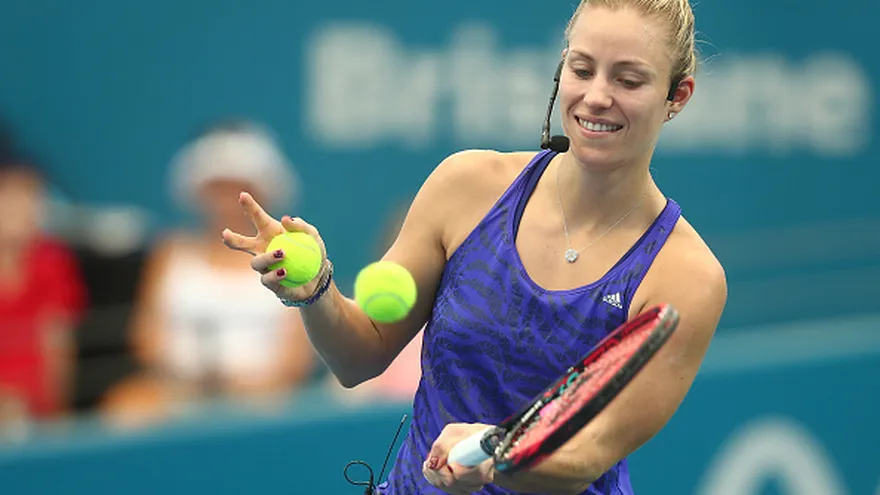 Alemana Kerber abre el año como número uno del ranking mundial del tenis femenino