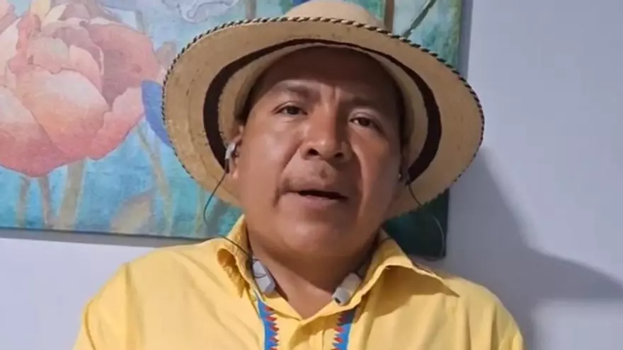 Toribio García, dirigente de la comarca Ngäbe Buglé.