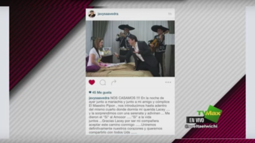 Javier de Los Rabanes se casará