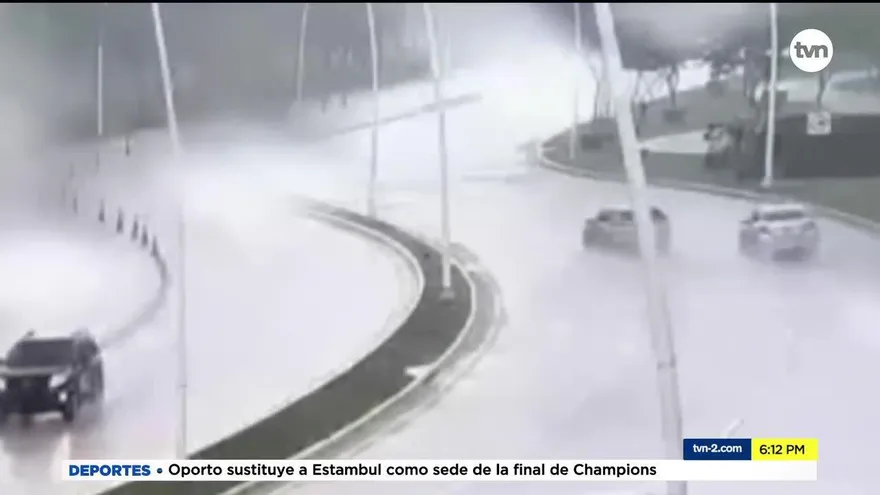 Lluvias e imprudencia causan accidentes en la capital