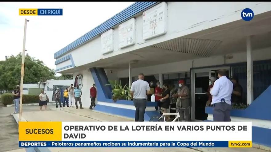 Lotería Nacional realiza operativo contra vendedores de chances y billetes clandestino