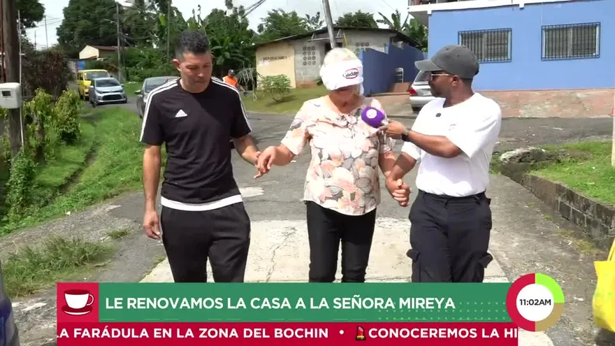 Le renovamos la casa a la Señora Mireya | Escuadrón Jelou