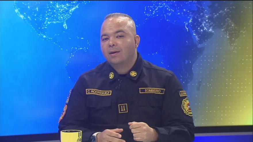 Caleb Rodríguez, bomberos de Panamá