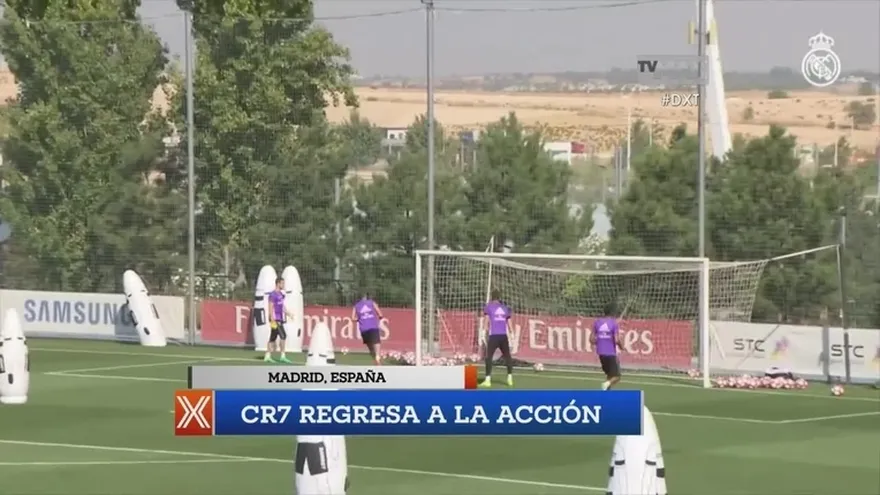 Cristiano Ronaldo jugará el sábado ante el Osasuna