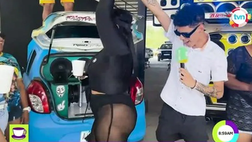 Jelou! estuvo en la grabación del video de La Ministra