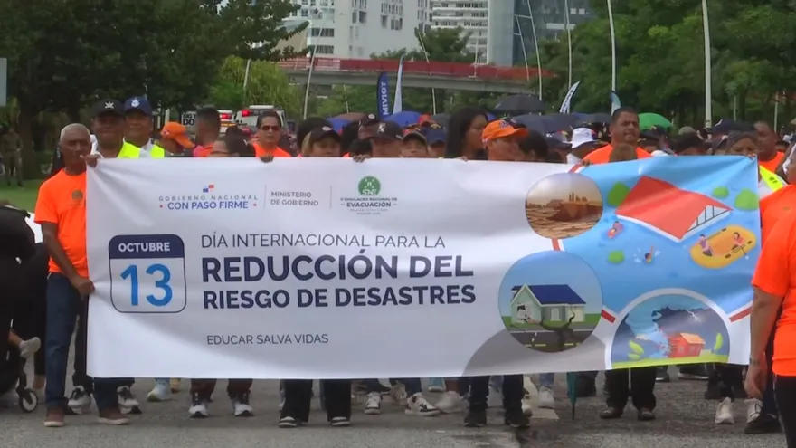 Caminata de Reducción del Riesgo de Desastres.
