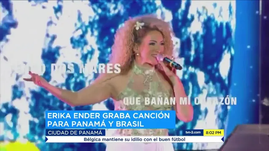 Erika Ender, invitada especial en Carnaval de Brasil
