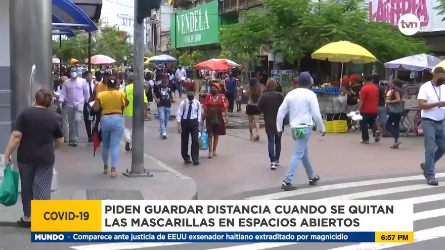 Panamá mantiene obligatoriedad de la mascarilla en espacios cerrados