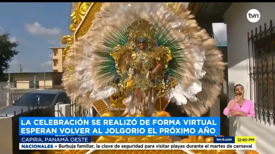 Culminan con éxito actividades del carnaval virtual de Capira