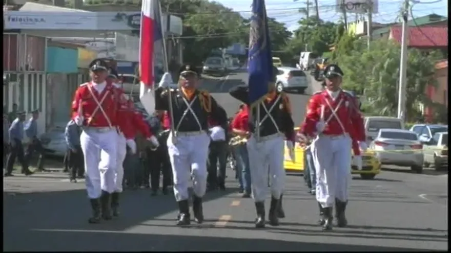 Chitreanos salen a las calles a conmemorar los 112 años de separación de Colombia