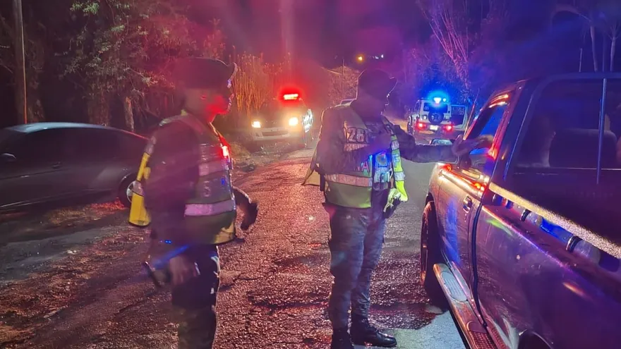 Unidades de Senafront en un operativo/Imagen de archivo