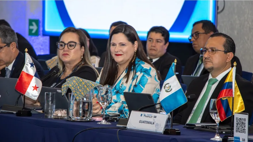Isabel Vecchio Arófulo, Coordinadora Nacional ante el Gafilat y Secretaria Técnica de la Comisión Nacional contra el Blanqueo de Capitales del Ministerio de Economía y Finanzas.