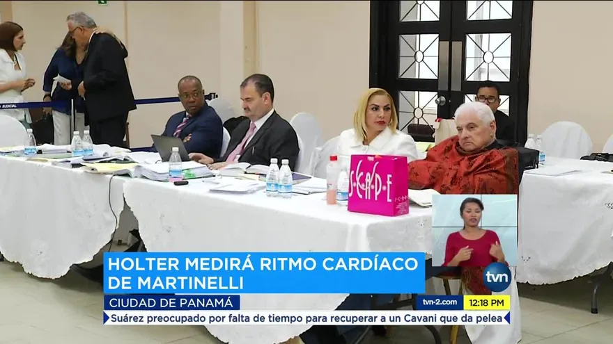 Colocan un holter al expresidente Martinelli, según explica abogado