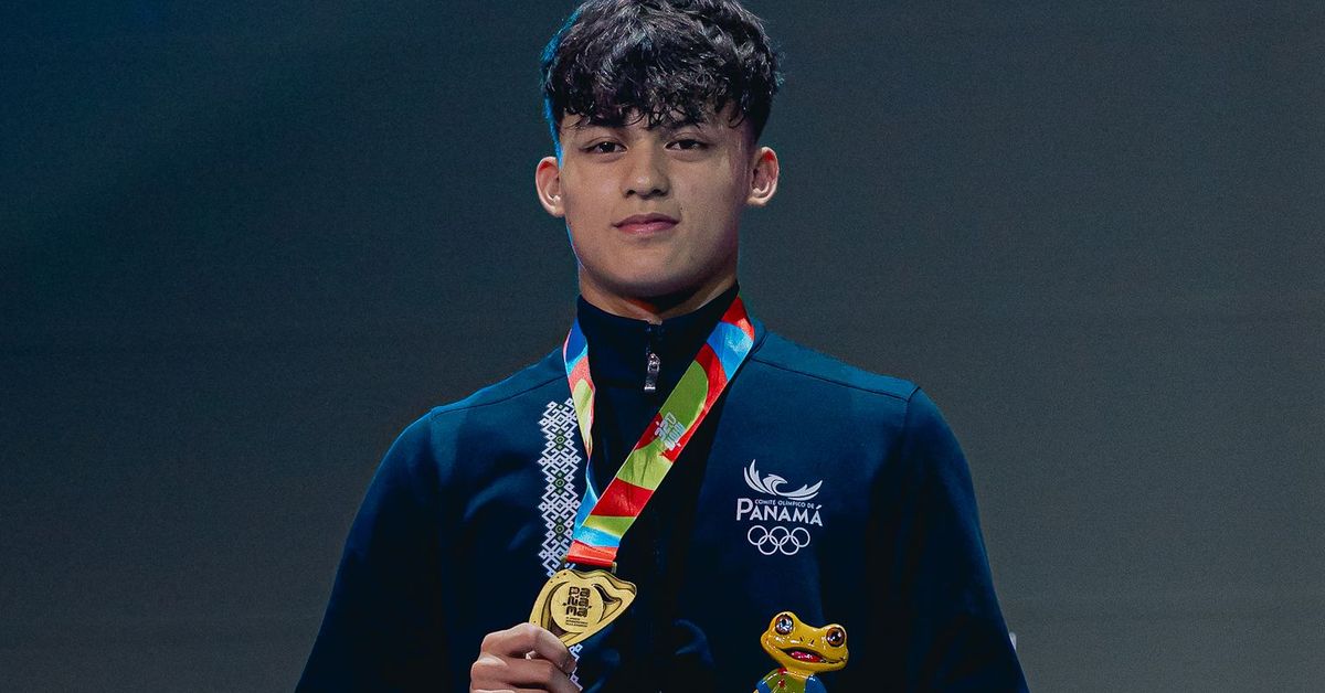 Juegos Suramericanos de la Juventud 2026| Panamá sube a la cima del podio en esgrima con Caleb Caldito