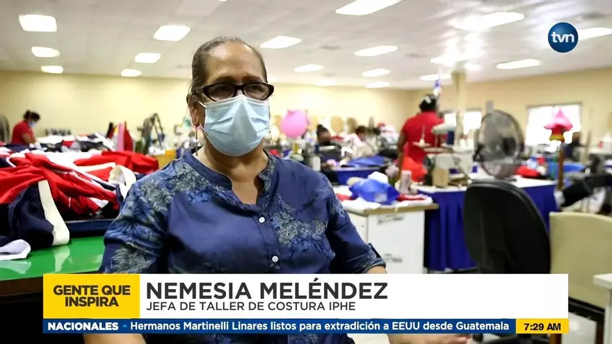 Nemesia Meléndez, la modista de la Bandera Nacional