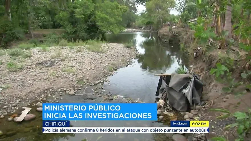Niña muere ahogada en río Chirigagua en Chiriquí
