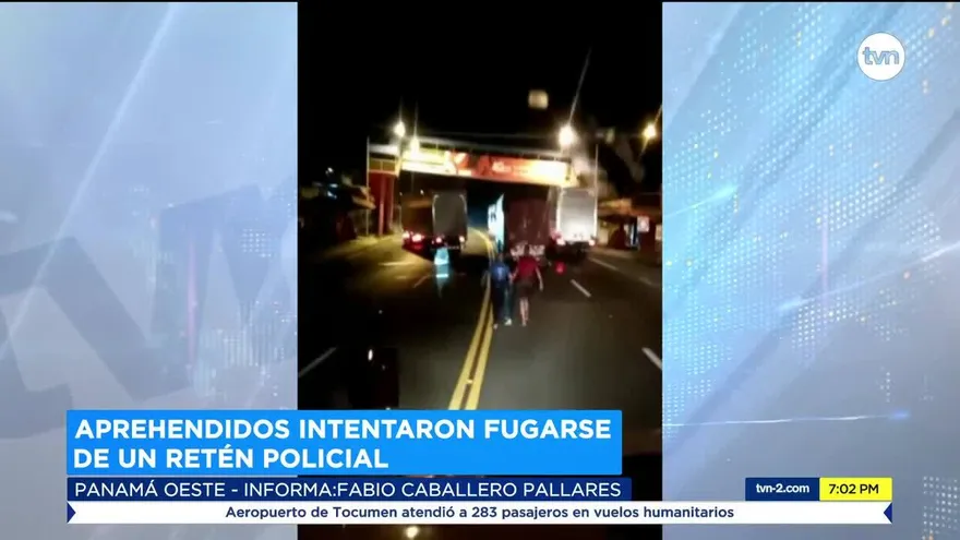 Cinco aprehendidos tras persecución policial en San Carlos