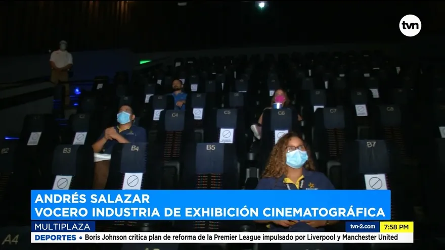 Salas de cine en la incertidumbre
