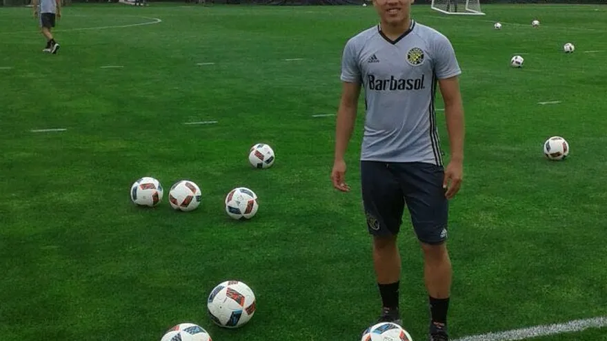 Cristian Martínez, con buen pie en el Columbus Crew de la MLS. Foto/Archivo.