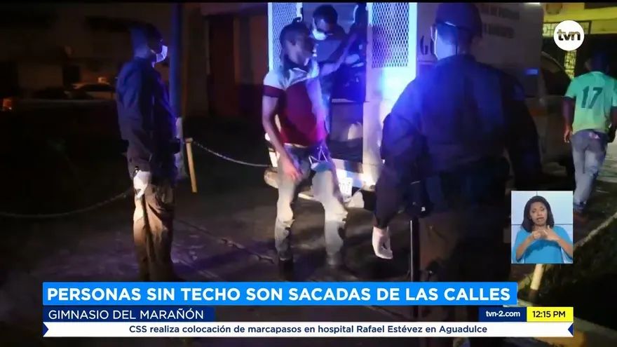 Realizan captación de personas que habitan en las calles