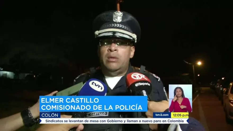 Capturan a tres sospechosos de homicidio en Colón