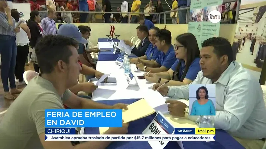 El Ministerio de Trabajo organiza Feria de empleo en Chiriquí