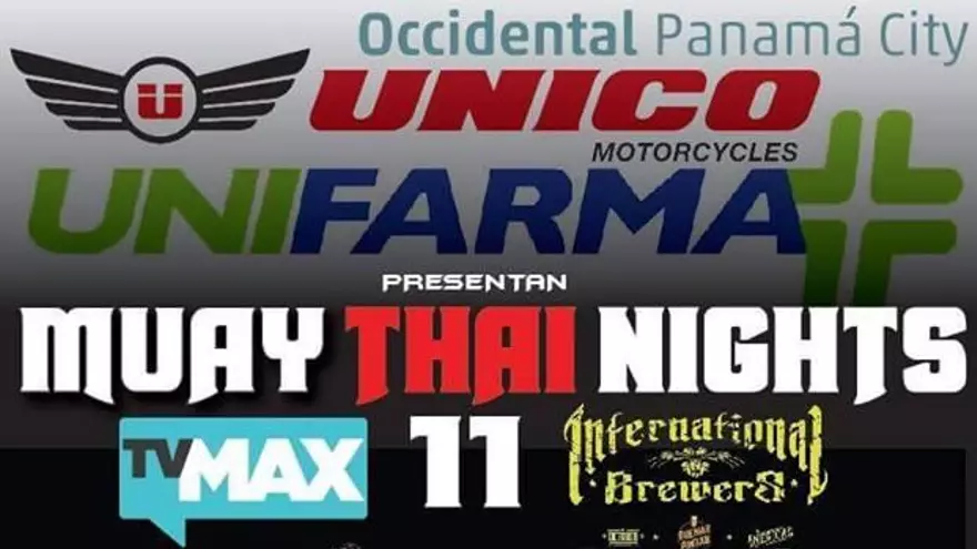 Muay Thai Night 11 se toma Atlapa