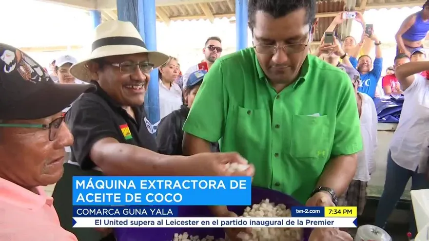 Comunidad en Guna Yala busca ser sostenible con el coco