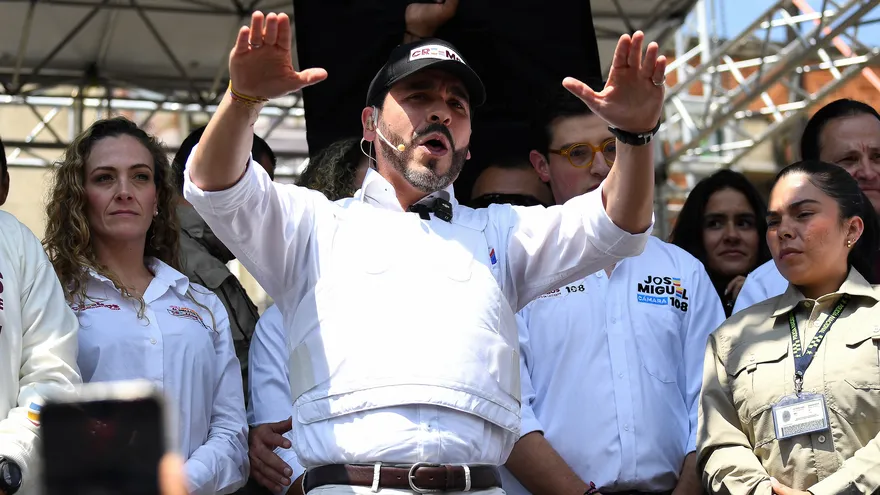 Abelardo De la Espriella, candidato a las elecciones de Colombia el próximo mayo.