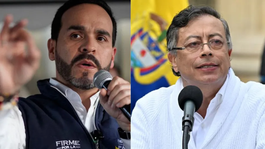 Abelardo de la Espriella y Gustavo Petro.