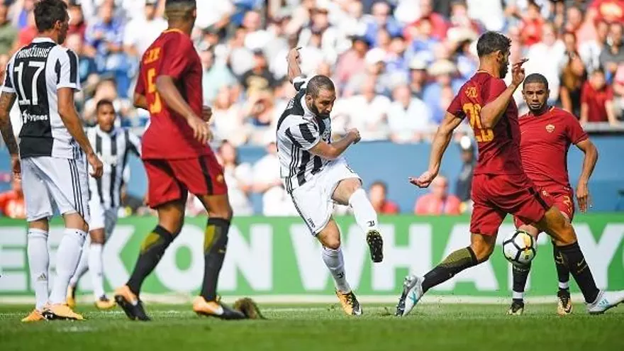 Juventus superó a Roma en penales en la Copa de Campeones