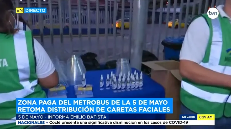 Sigue entrega de caretas para uso de transporte público