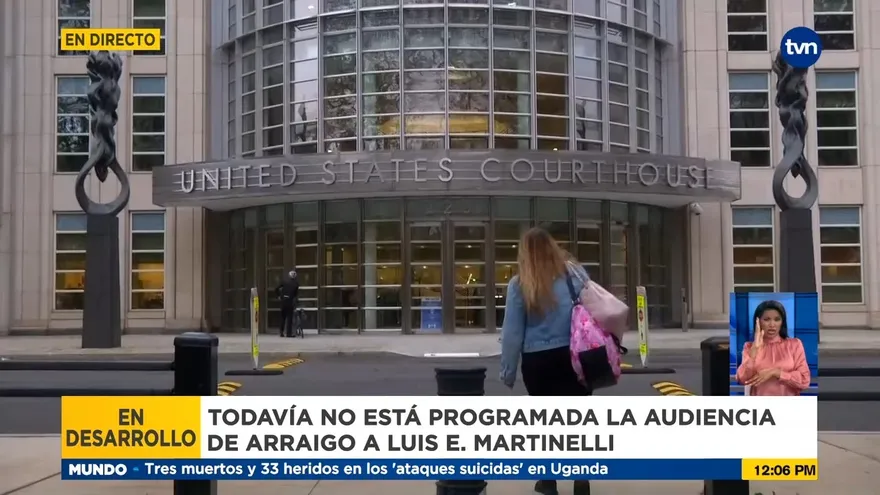 Se espera programación de audiencia de Luis Enrique Martinelli Linares