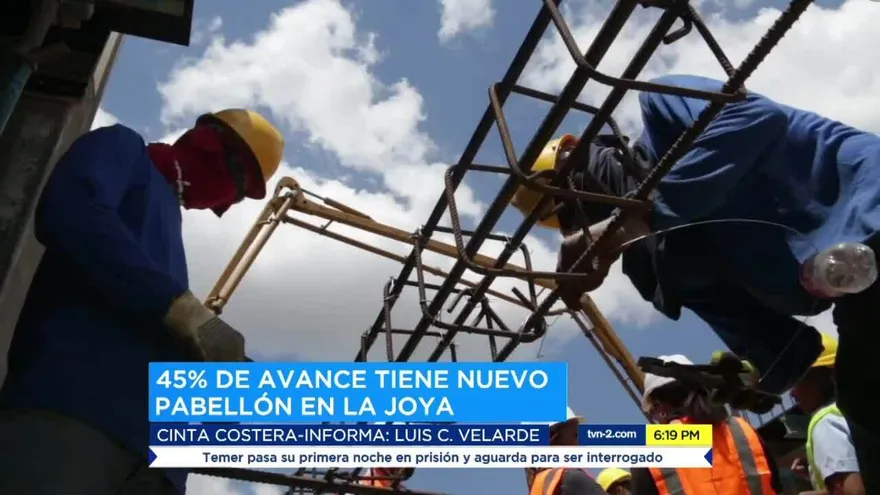 Avanzan las obras en nuevo pabellón de La Joya