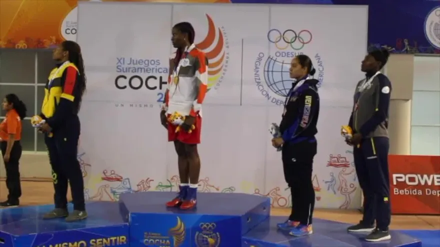 Oro para Atheyna Bylon en Suramericanos