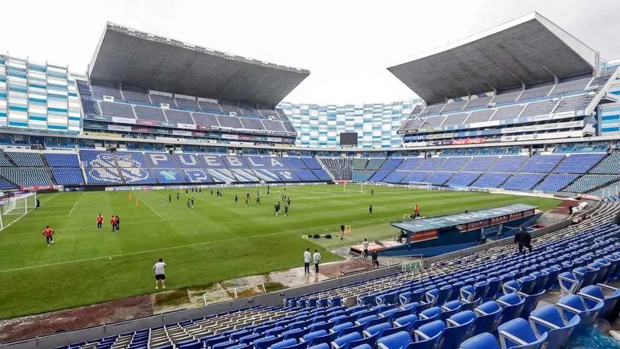 Estadio de Puebla sede del Premundial Sub20 de Concacaf