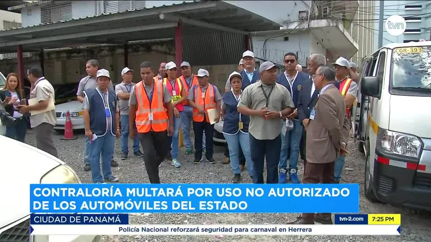 Contraloría realiza operativos de Carnaval