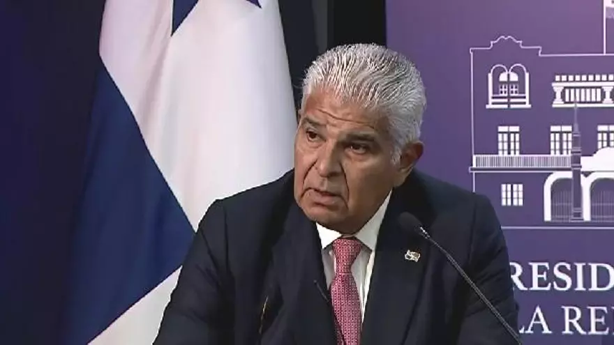 José Raúl Mulino, presidente de la República.