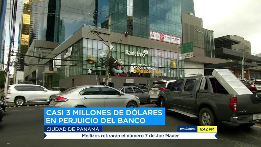 26 vinculados en delito financiero contra Banistmo