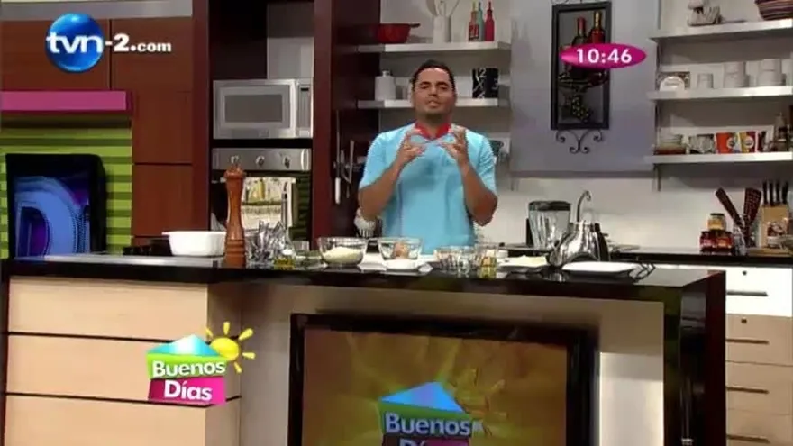 Arroz cremoso con maíz y puerco